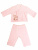 Комплект "Велюр" кофточка и штанишки - Размер 80 - Цвет розовый - Картинка #3