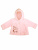 Комплект с капюшоном "Велюр" кофточка и штанишки - Размер 56 - Цвет розовый - Картинка #2