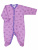 Комбинезон "Лавандовая поляна" с зайцами - Размер 86 - Цвет фиолетовый - Картинка #2