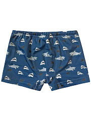 Шорты для мальчика с акулами - Размер 152 - Цвет синий - Картинка #1
